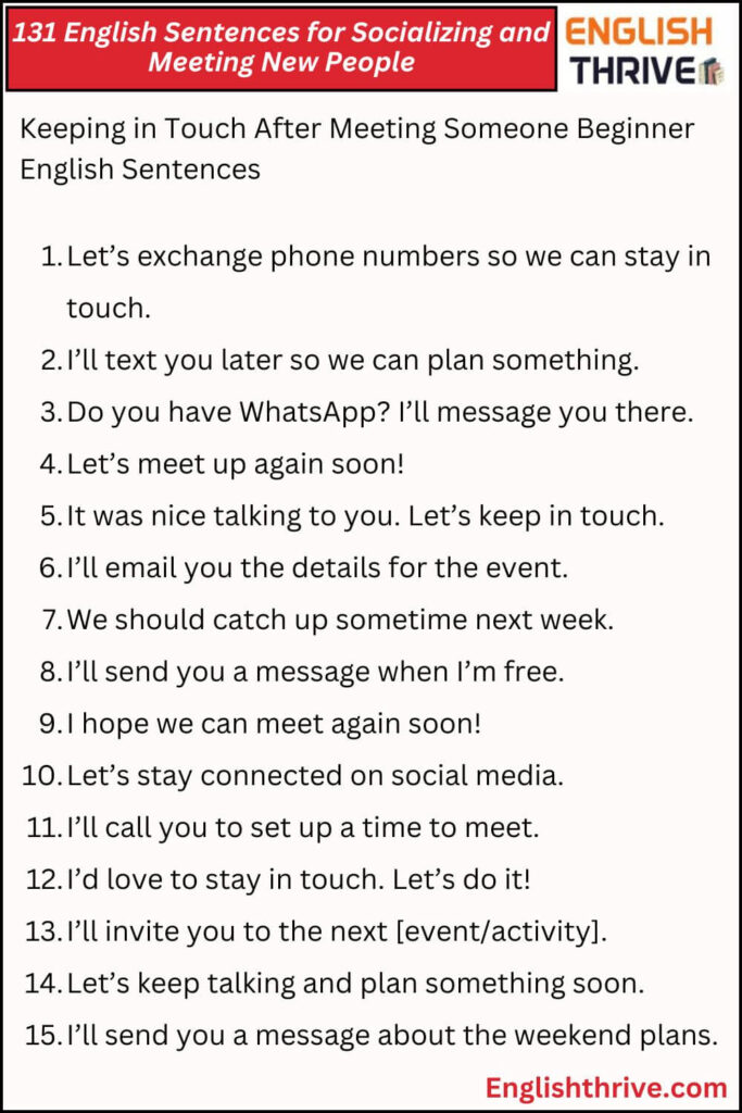 131 English Sentences for Socializing and Meeting New People; 131 english sentences for socializing and meeting new people pdf; How to introduce yourself to a new friend online examples; How to introduce yourself to a new friend example; Self introduction conversation in English pdf; How to introduce yourself in chat informal;