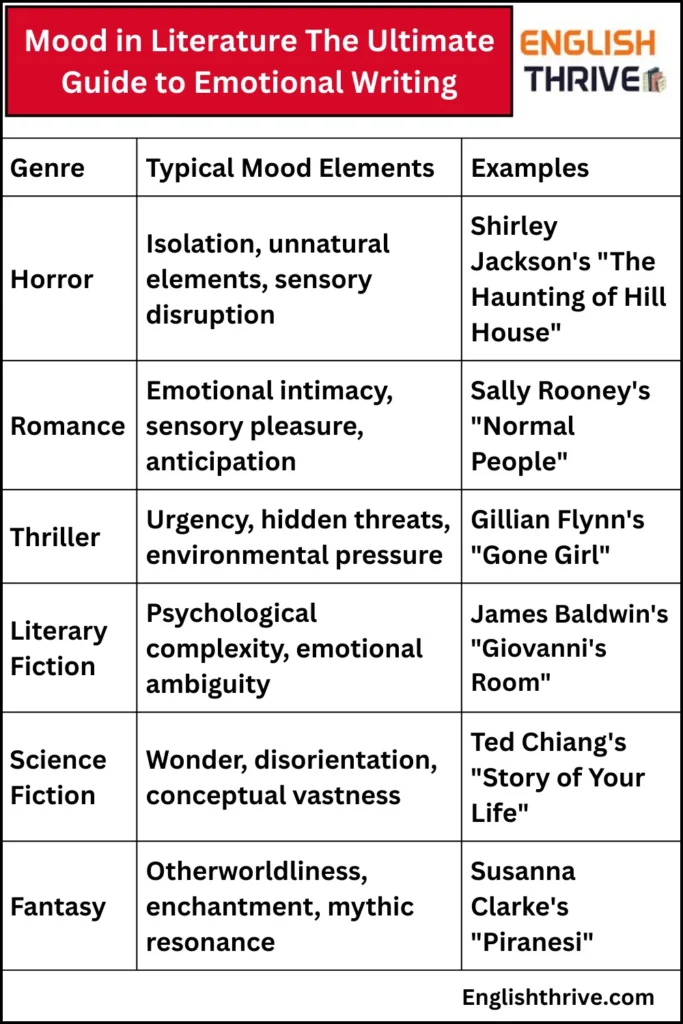 Mood in Literature The Ultimate Guide to Emotional Writing
