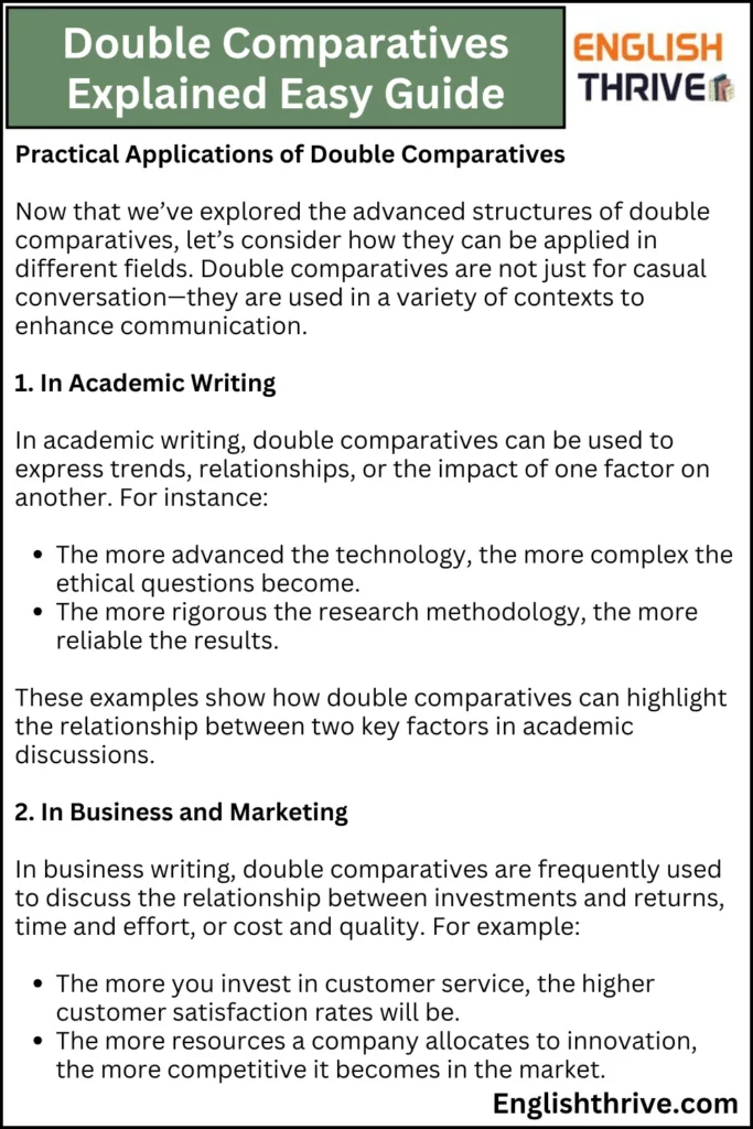Double Comparatives Explained Easy Guide
