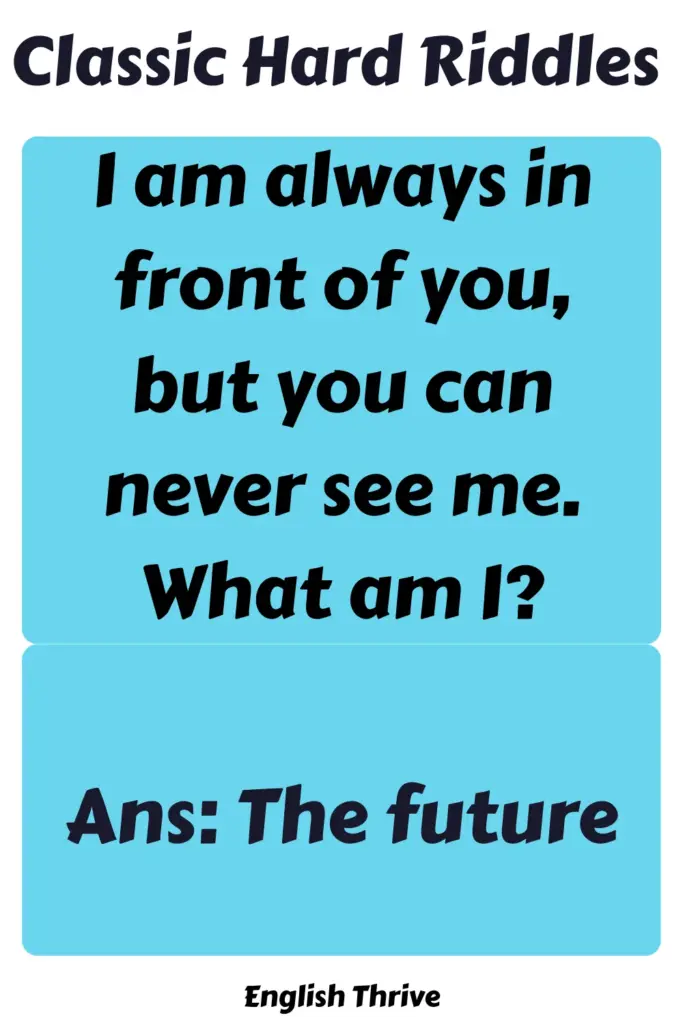 Riddles With Answers