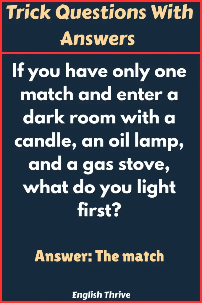 Riddles With Answers