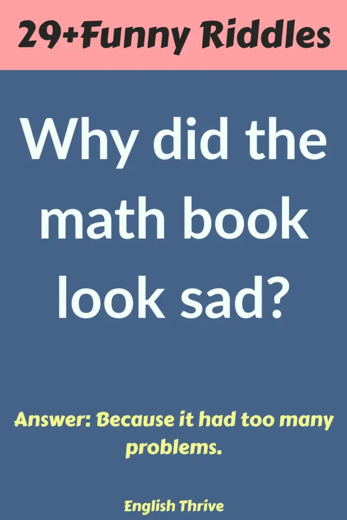 Riddles With Answers